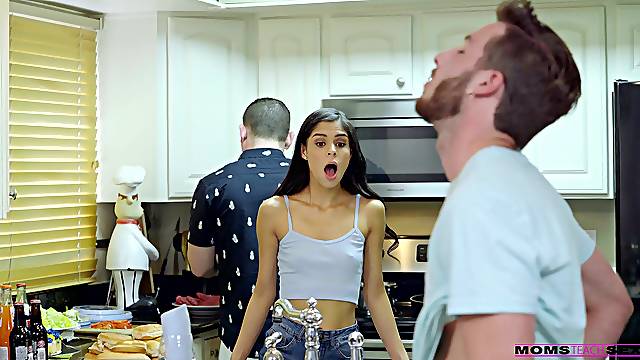 Mom daughter home sex in marvelous action