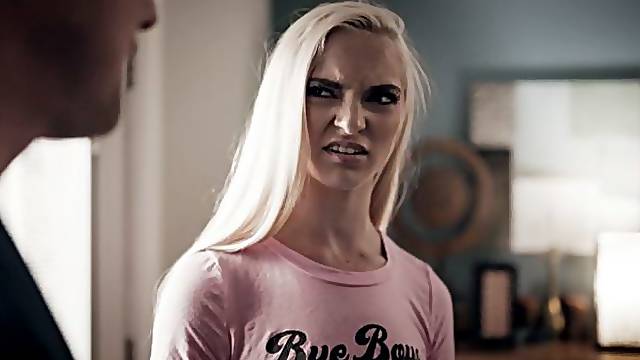 Two big cocks nicely sucked by a passionate blonde teen Lana Sharapova