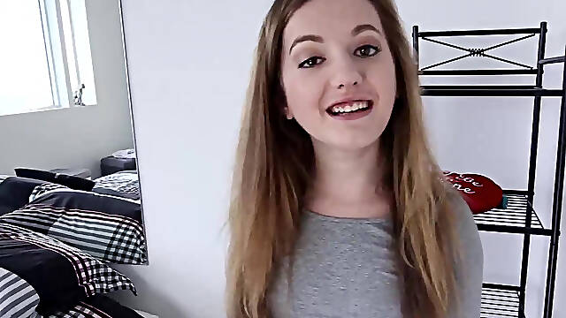 Marissa Mae slurping & bouncing on sibling meat & getting cum filled