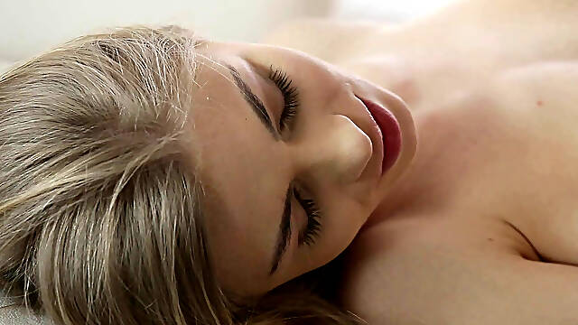 Blonde Lolly Gartner gets an orgasm from sex with her lover