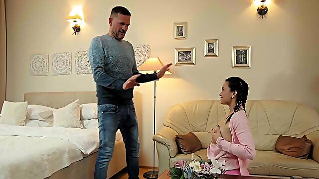 VIP4K. Fuck me harder, Daddy