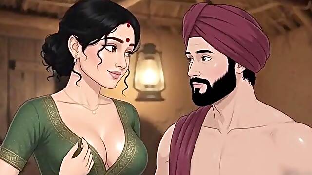 Desi Kamini Bhabi Become Rendi with Lorry Driver - MILF