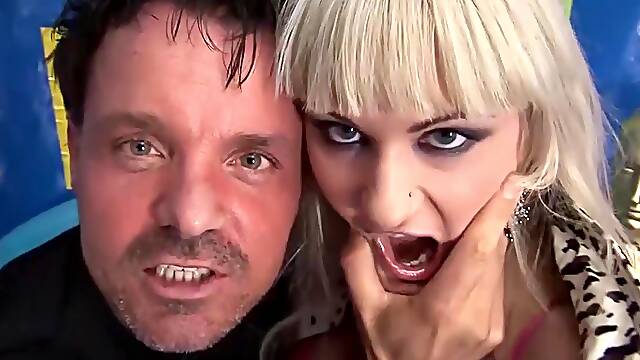 Extreme deep anal lesson, crazy blonde babe loves extreme deep anal fist and fuck sex