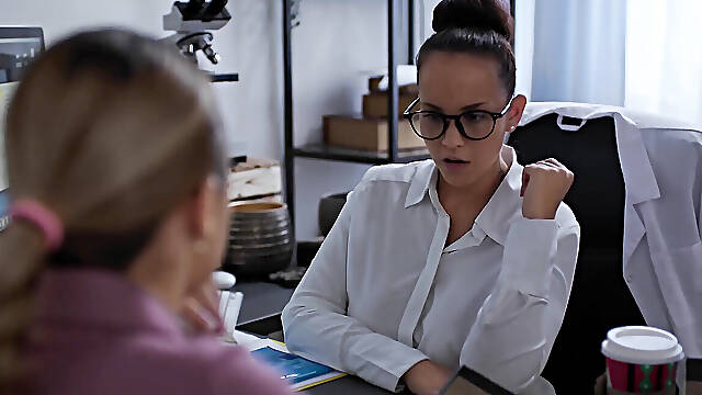 Real Life Futanari - Futa teacher suck her dick and fuck her student