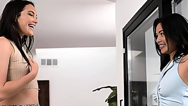 GIRLSWAY - Caring Scarlett Alexis Helps Heartbroken Bestie To Move On From Ex With Some Lesbian Love