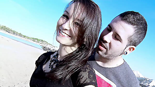 Brazilian MILF Pornstar gets her ass fucked hard at the beach by Kevin White