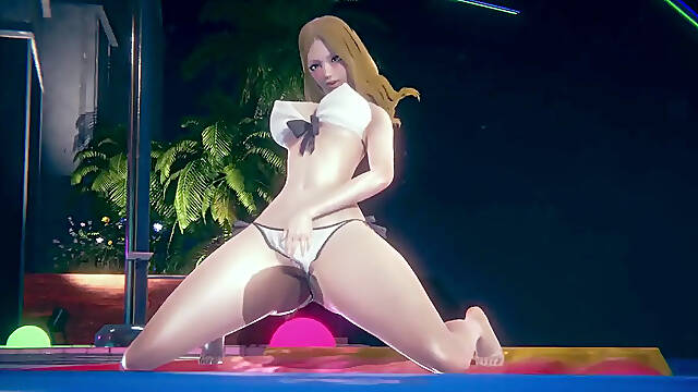 [LEAGUE OF LEGENDS] Horny Lux in her swimsuit (3D HENTAI 60 FPS)