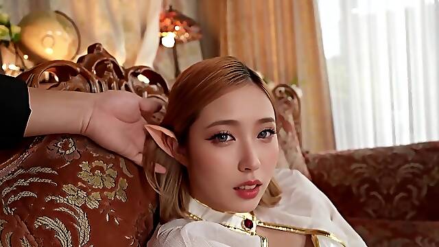 700vaiav-008 [3.1d] Ai Half Elf Newcomer Behind The Scenes Alinya