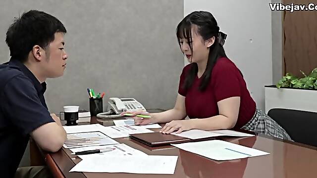Momoka Kagura Big Tits Secretary Fucked At The Office