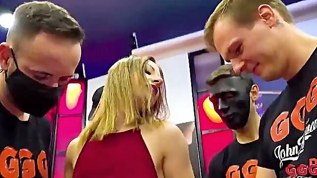 Teaser - GGG - HER FIRST TIME AT GGG AND THE STUDIO IS FULL OF MEN