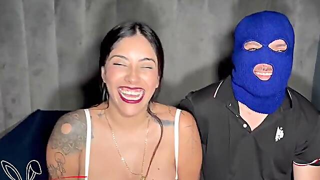 CUCKOLD - I SUCK MY EXS DICK AND HE FUCKS ME DOGGY-STYLE IN FRONT OF MY HUSBAND