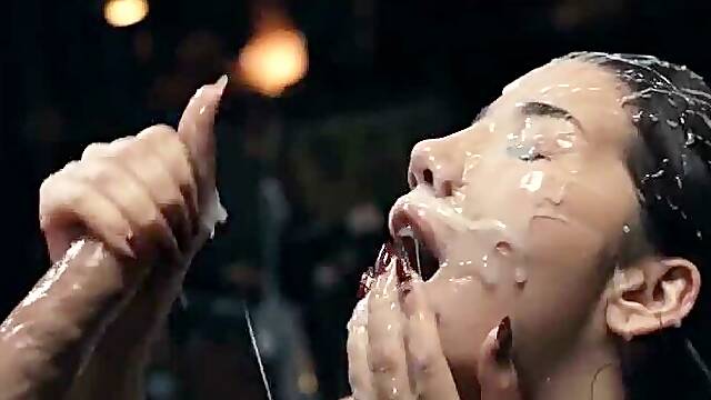 Futanari Facial Cumshot Compilation