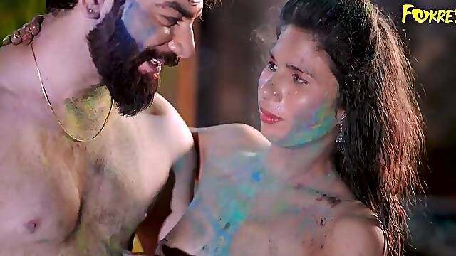 Holi Special Uncut (2024) Fukrey Hindi Hot Short Film - Big tits
