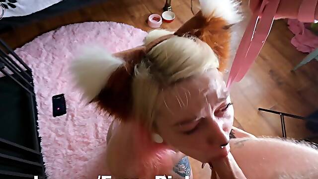 Hard Bang Step-Sister and Turned Her into an Resigned Pet Beauty.