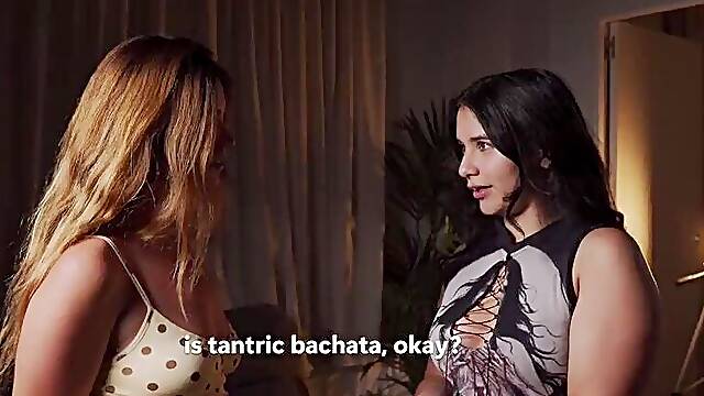 This babe wanted to learn how to dance, so I taught her some tantric moves, now all this babe desires to do is lick my cunt