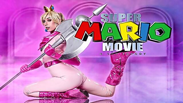 Kay Pleasant As Princess Peach Banging In XXX SUPER MARIO BROS VR Porn