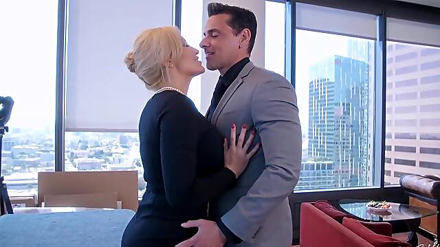 Bombshell Blond Internal Designer Hooks Up with Sexy Professional Guy for Her Enjoyment in Clients Apartment - Preview - Ryan Keely