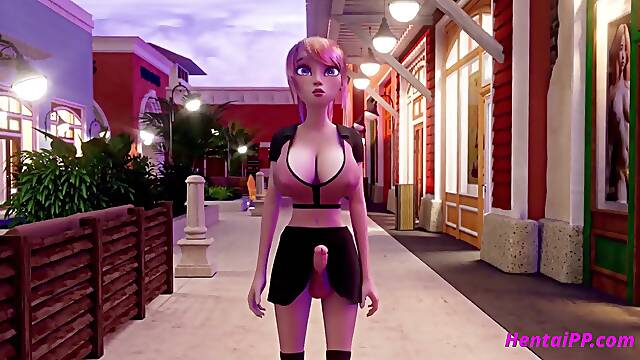 2 Sexy Futa Sweethearts Bang In The Store - Comics CG Uncensored