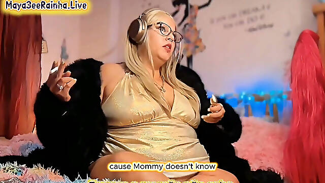 Steaming Hot JOI with Brazilian MILF BBW Goddess in Gold