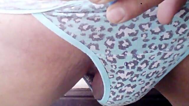 Amazing cute sissy femboy cum a lot (Morningstar anal orgasm)
