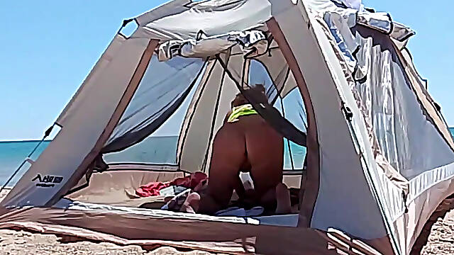 On the Beach, a Stranger Cummed on My Face