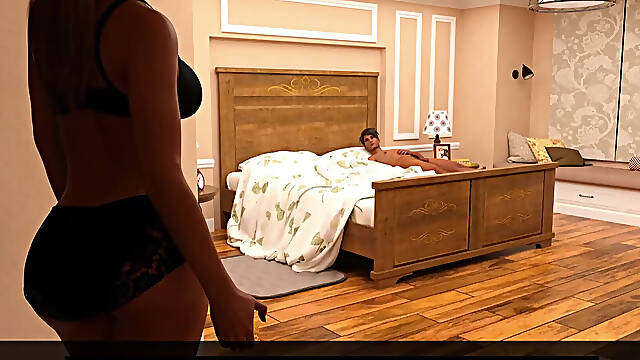 Landlady Roleplays as a Nurse to Help Her Tenant Relieve Tension - Measuring My Cum - Part 1 - Suzinak - by Porn Game 4u